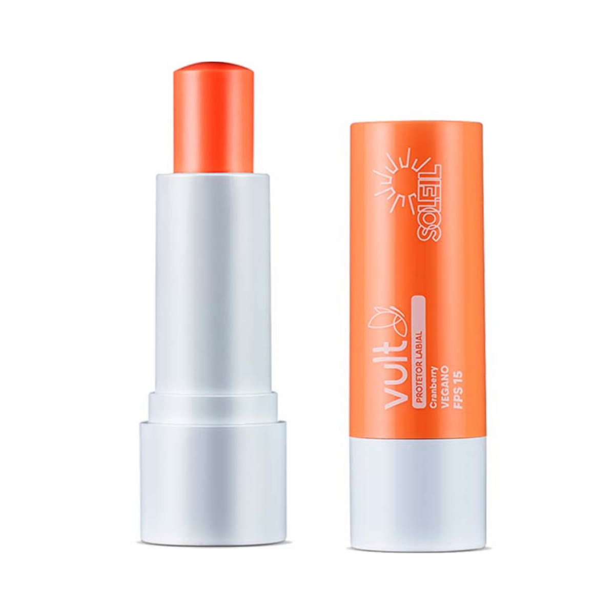 Balm Protetor Labial Vult Soleil FPS 15 Cranberry