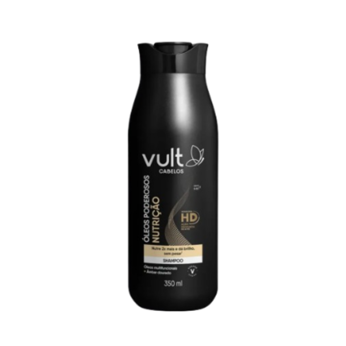 Shampoo Cabelos Oleos Poderosos Nutricao Vult 350ml