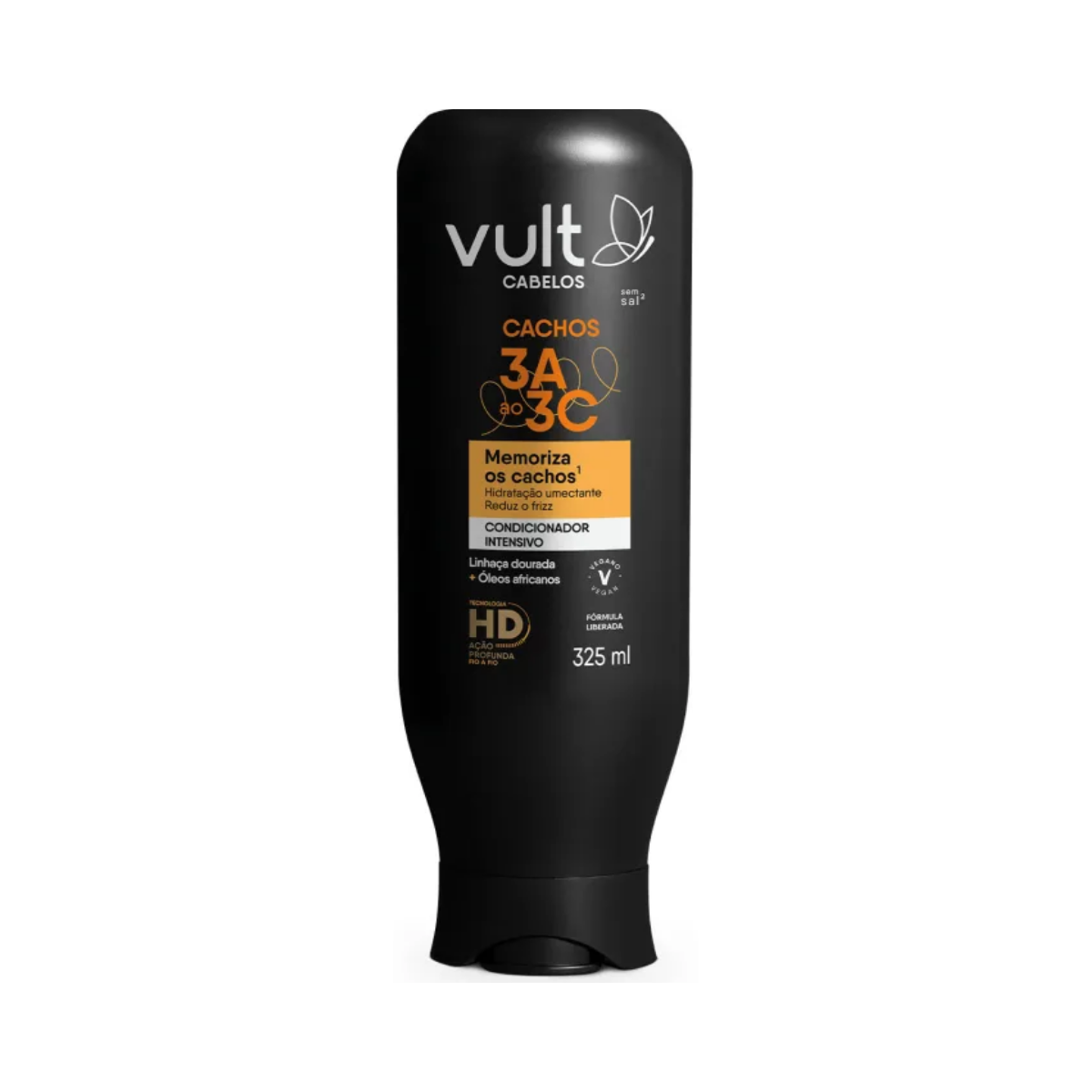 Condicionador Intensivo Cabelos Cachos 3A-3C Vult 325ml