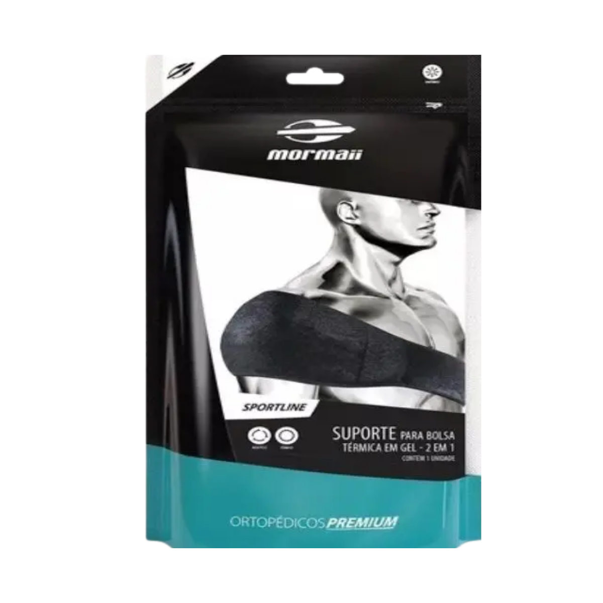 Suporte para bolsa térmica em gel 2 em 1 sport neo Mormaii