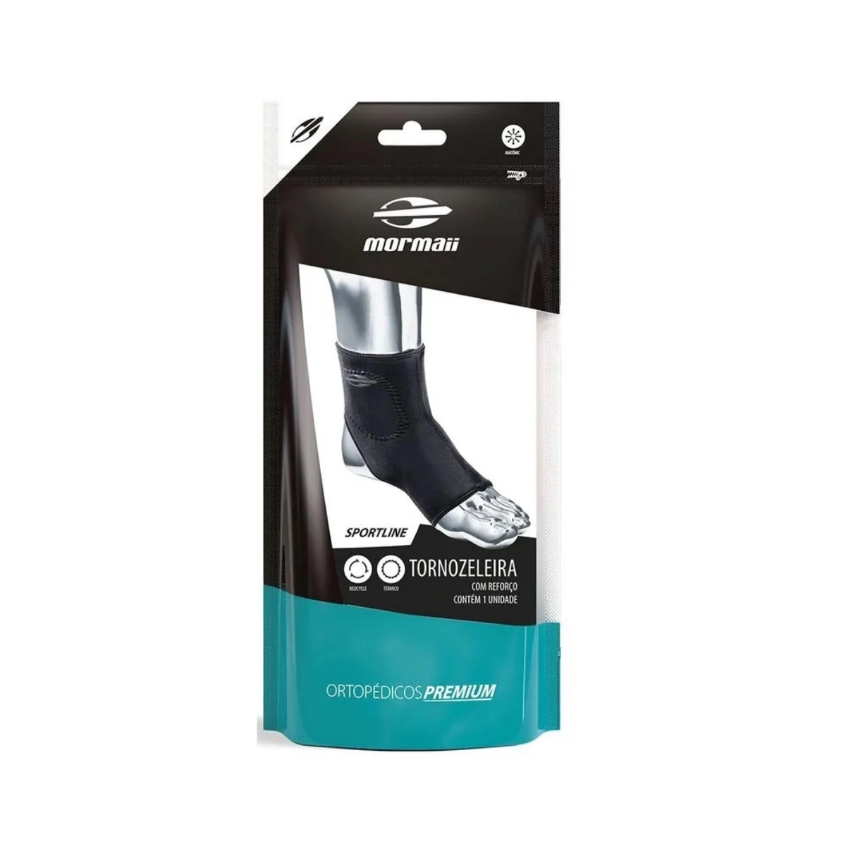 Tornozeleira Com Zíper Sport Neo P Mormaii