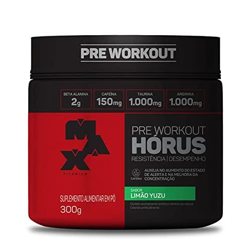 Hórus Pre Workout Limao Yuzu Max Titanium 300g