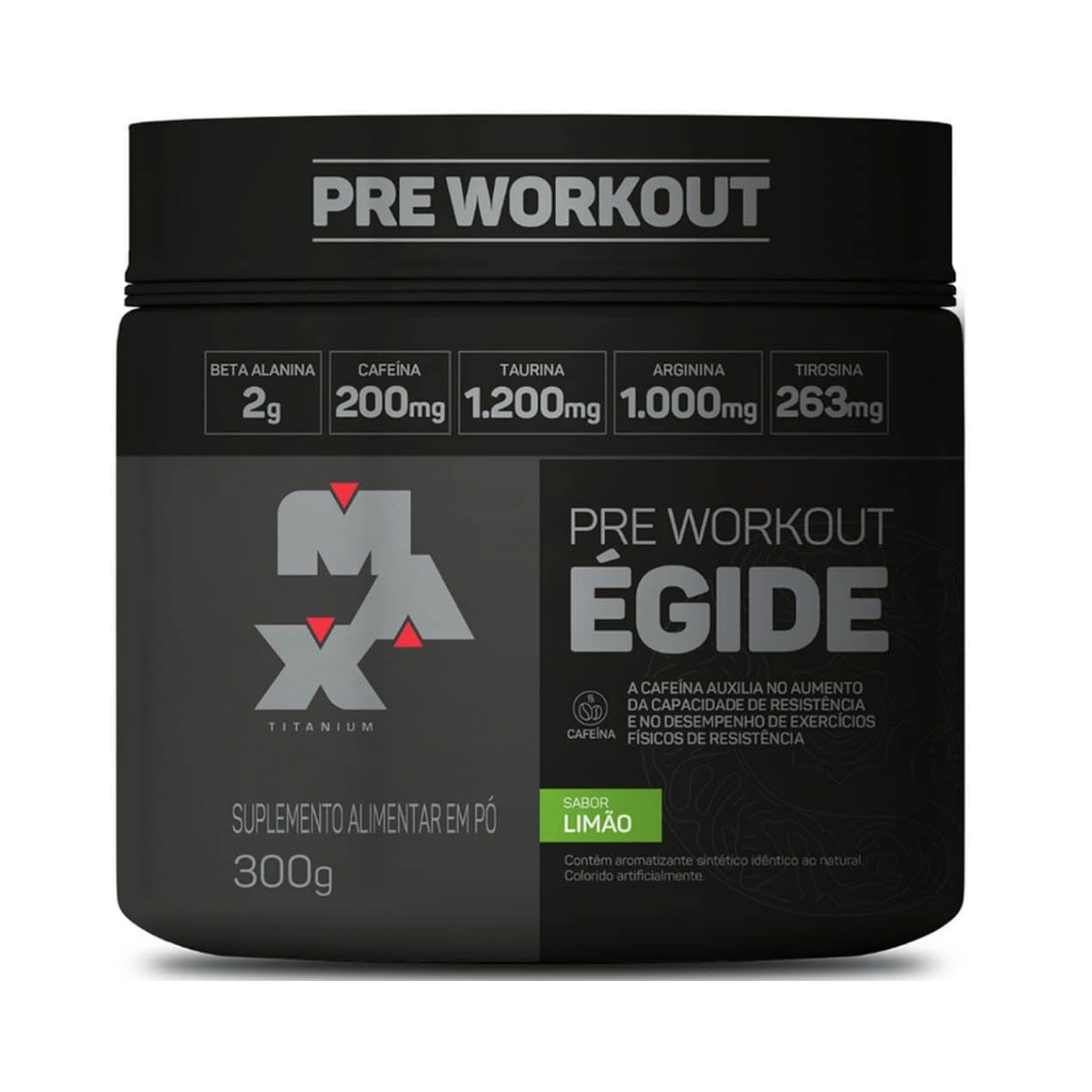 Pré Workout Égide Limão Max Titanium 300g