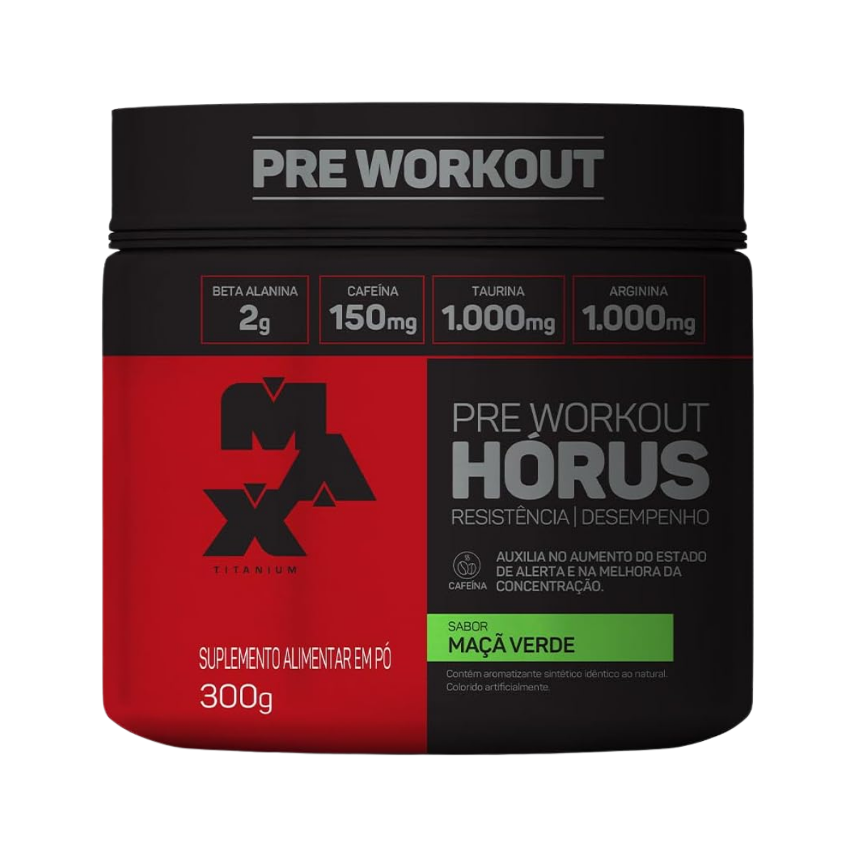 Pre Workout Horus Maca Verde Max Titanium 300g