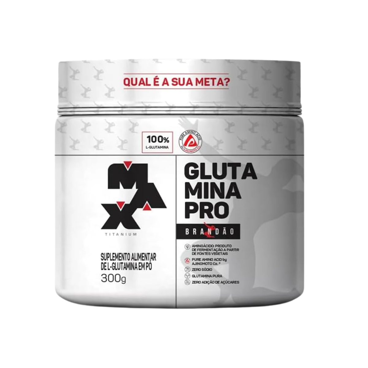 Glutamina Pro Brandão Max Titanium 300g