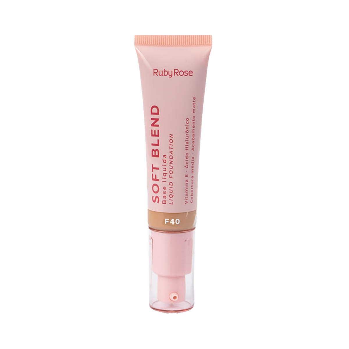 Base Liquida Soft Blend F40 Hbm301 Ruby Rose