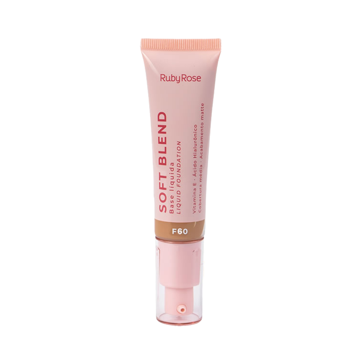 Base Liquida Soft Blend F60 Hbm301 Ruby Rose