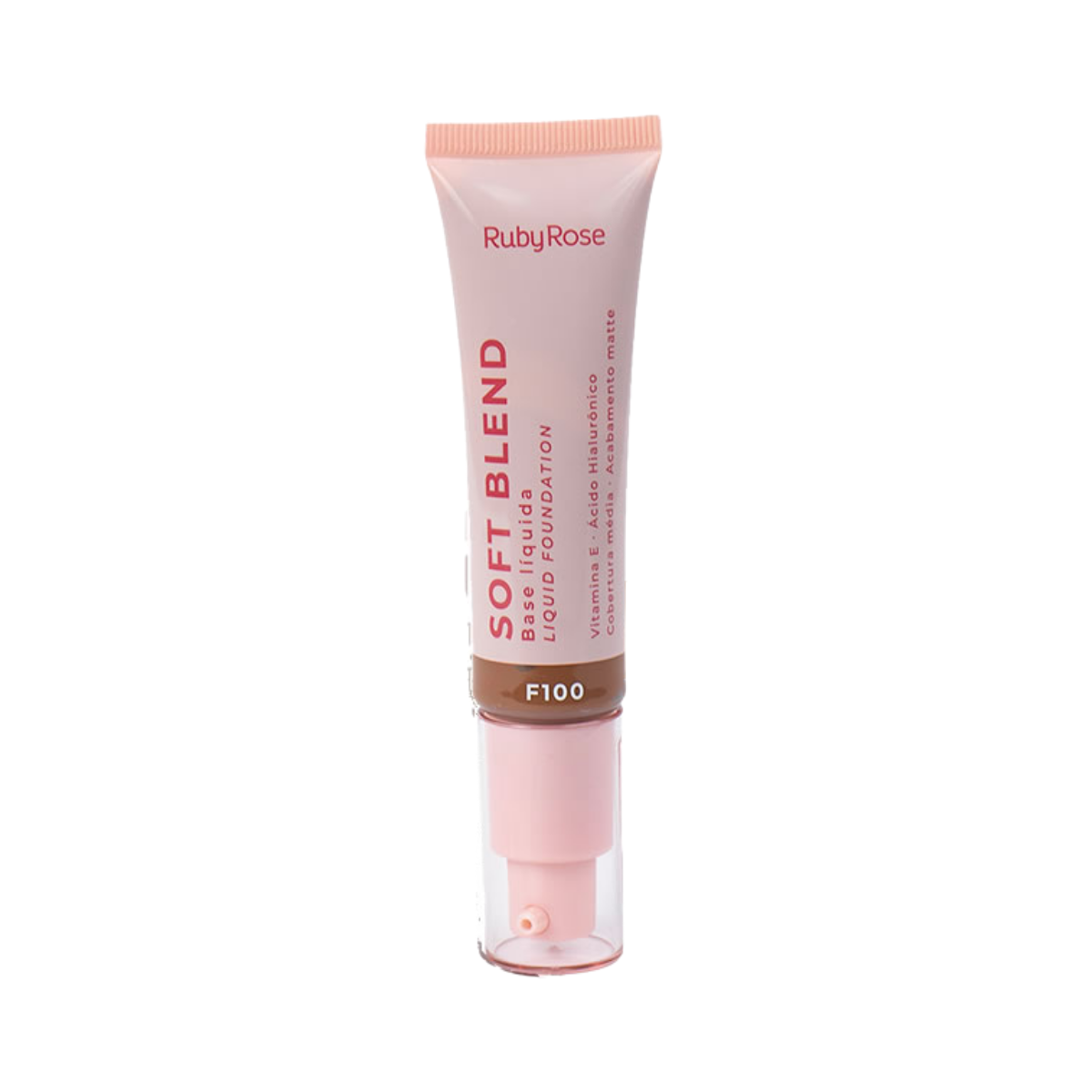 Base Líquida Soft Blend F100 Hbm301-10 Ruby Rose