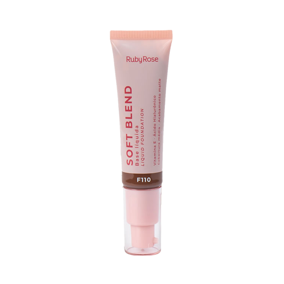Base Líquida Soft Blend F110 Hbm301-10 Ruby Rose