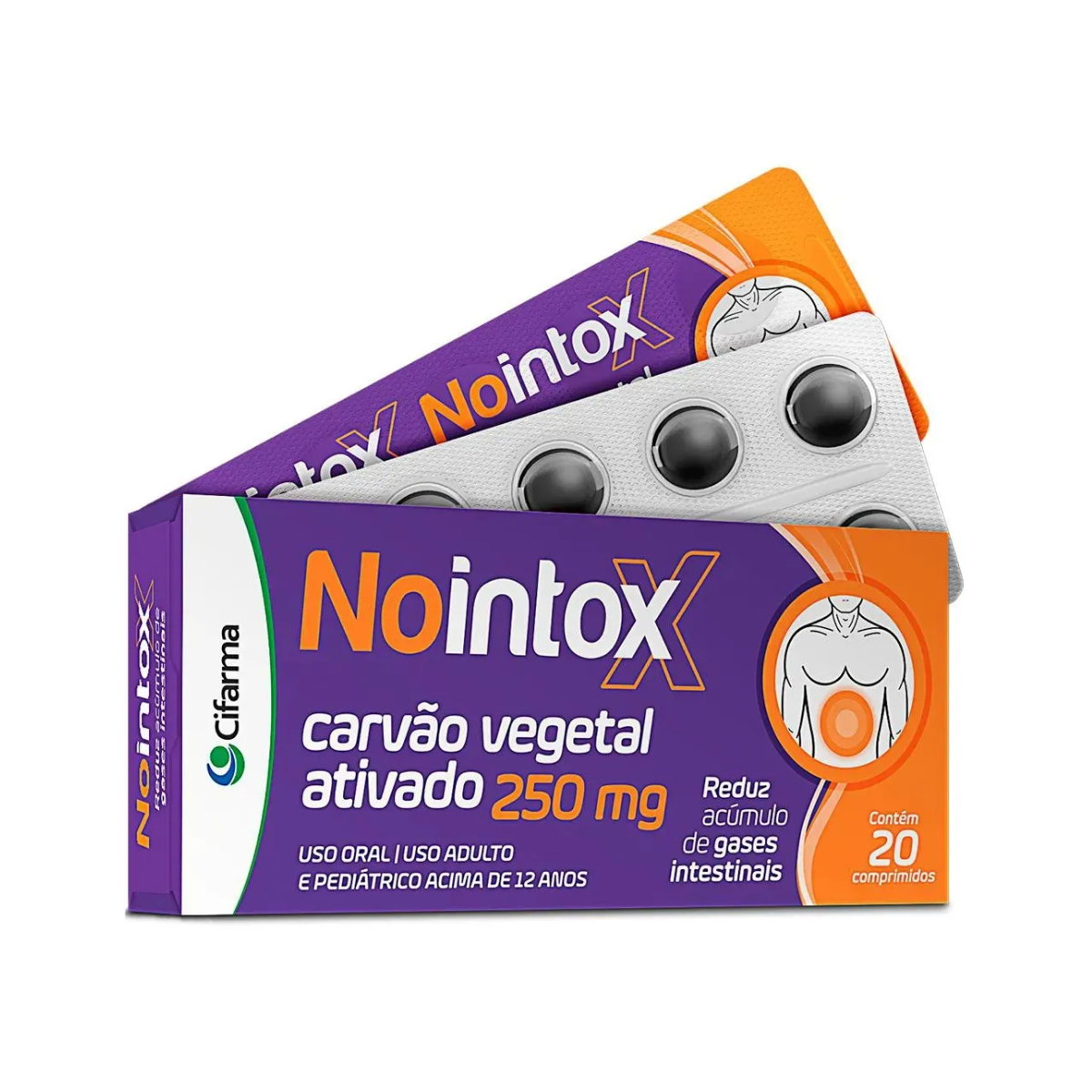 Nointox Cifarma 250mg 20 Comprimidos