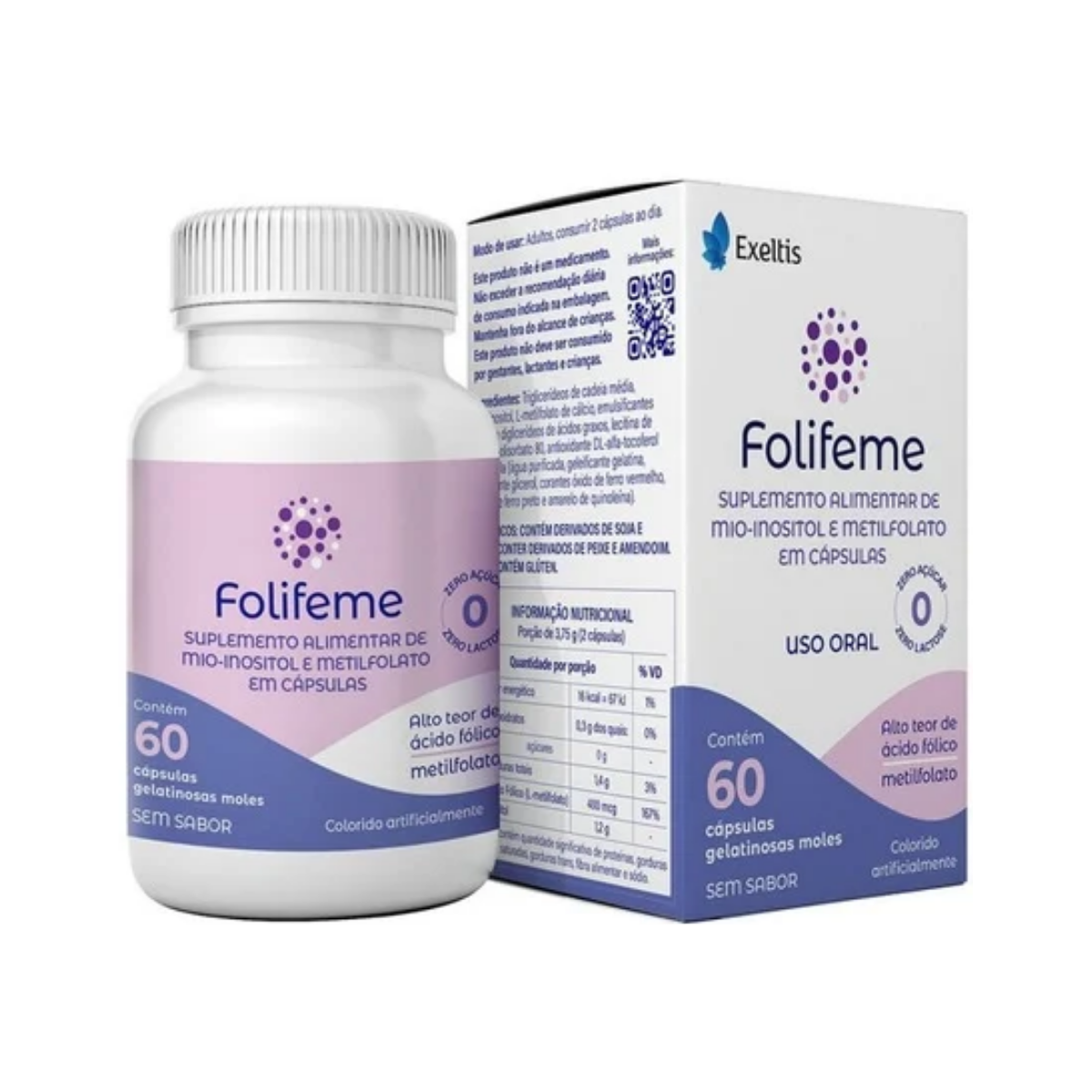 Polivitaminico Folifeme Mulher Exeltis 60 Capsulas