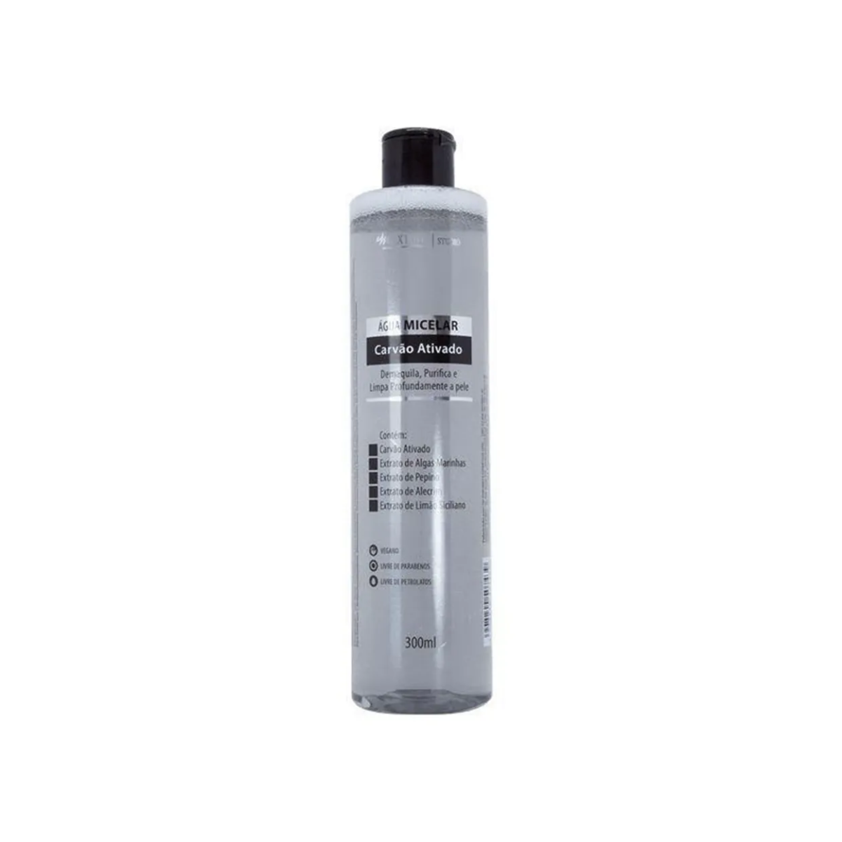 Água Micelar Carvão Ativado Max Love 300Ml