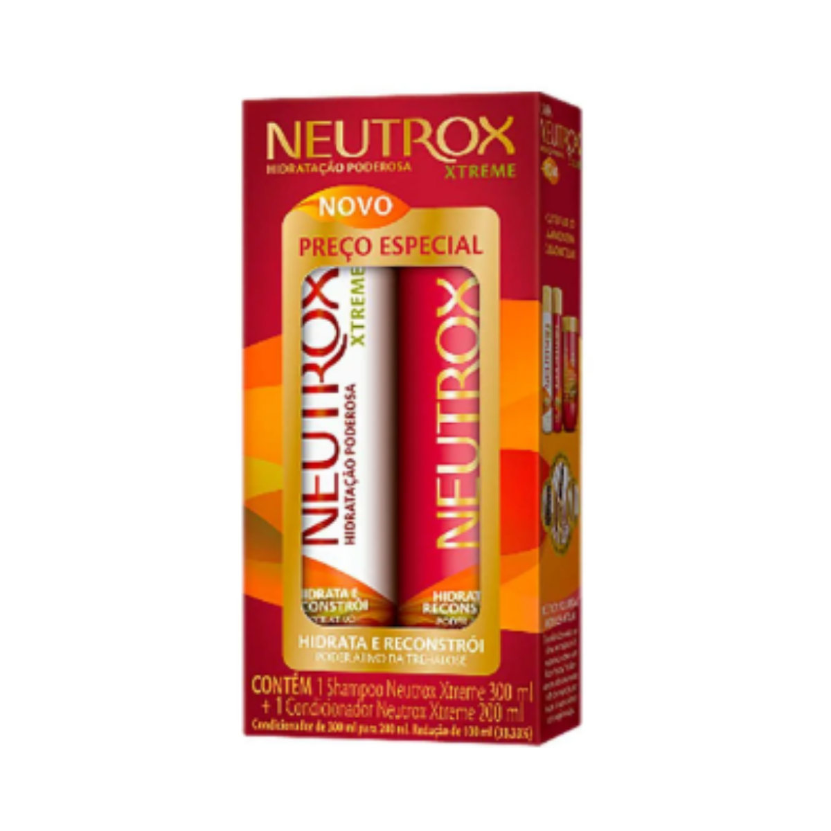 Kit Xtreme Neutrox Shampoo 300ml + Condicionador 200ml