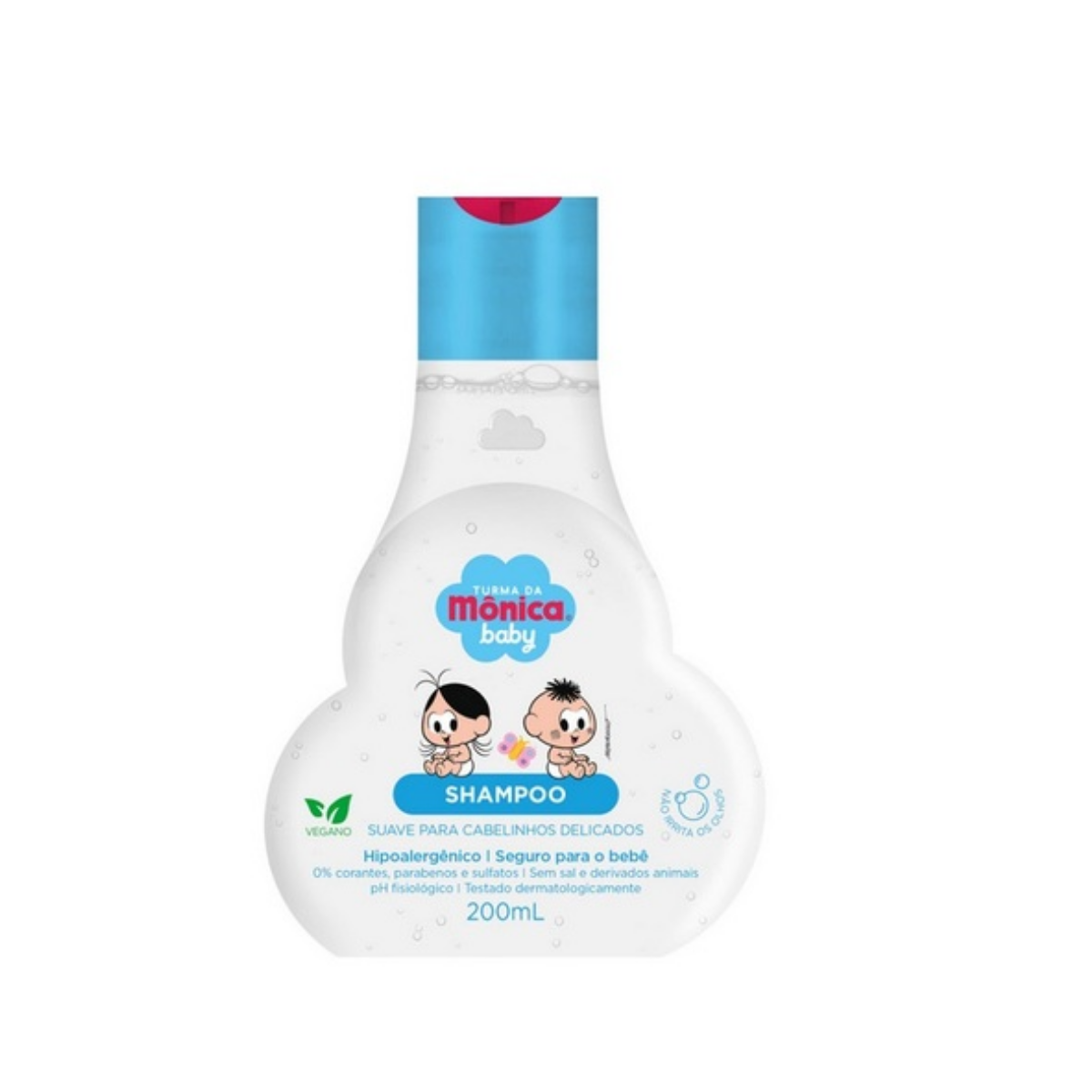 Shampoo Turma da Mônica Baby Cabelos Delicados 200mL