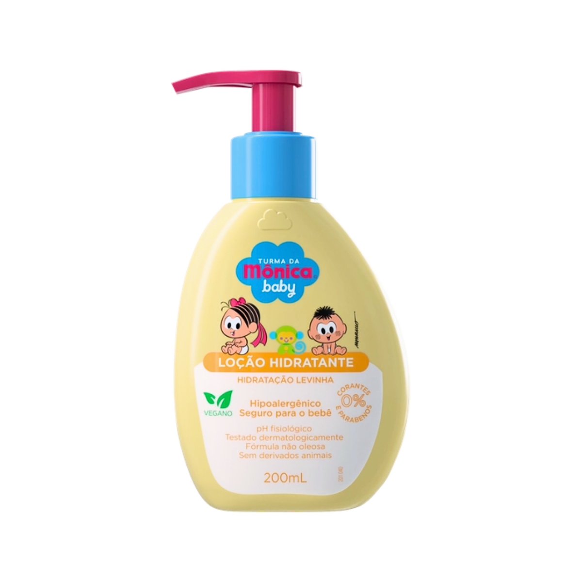 Loção Hidratante Turma da Mônica Baby Hidratação Levinha 200Ml
