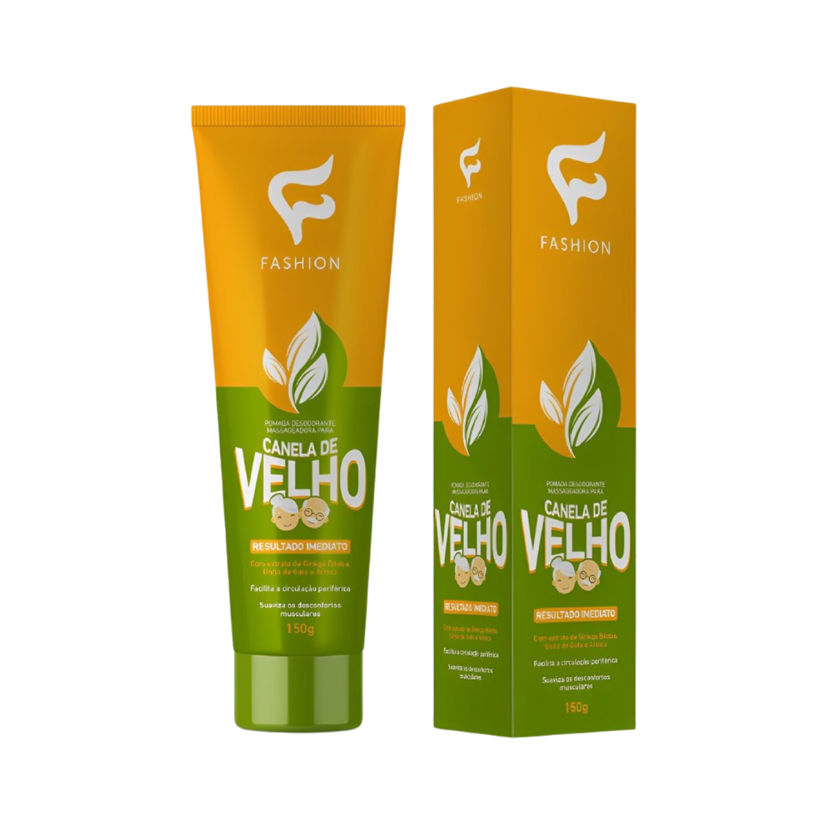 Pomada Para Massagem Canela De Velho Fashion 150g