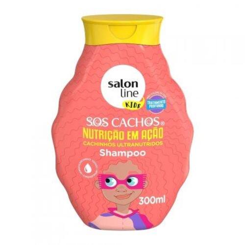 Shampoo Kids S.O.S Cachos Salon line 300ml
