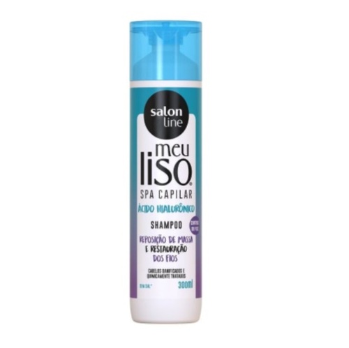 Shampoo Salon Line Meu Liso Spa Capilar Acido Hialuronico 300mL