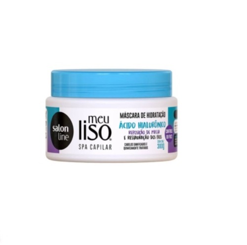 Mascara Salon Line Meu Liso Spa Capilar Acido Hialuronico 300g