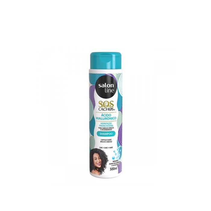 Shampoo Salon Line S.O.S Cachos Ácido Hialurônico 300ml