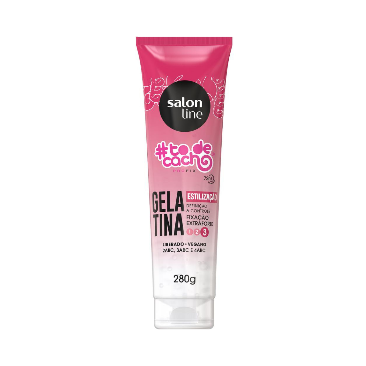 Gelatina Fixação Extra Forte todecacho Estilização 280Ml