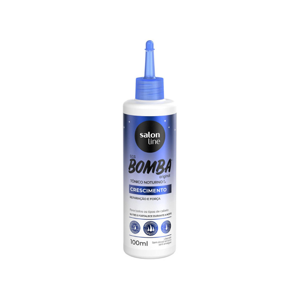 Tônico Noturno SOS Bomba Original Crescimento 100ml