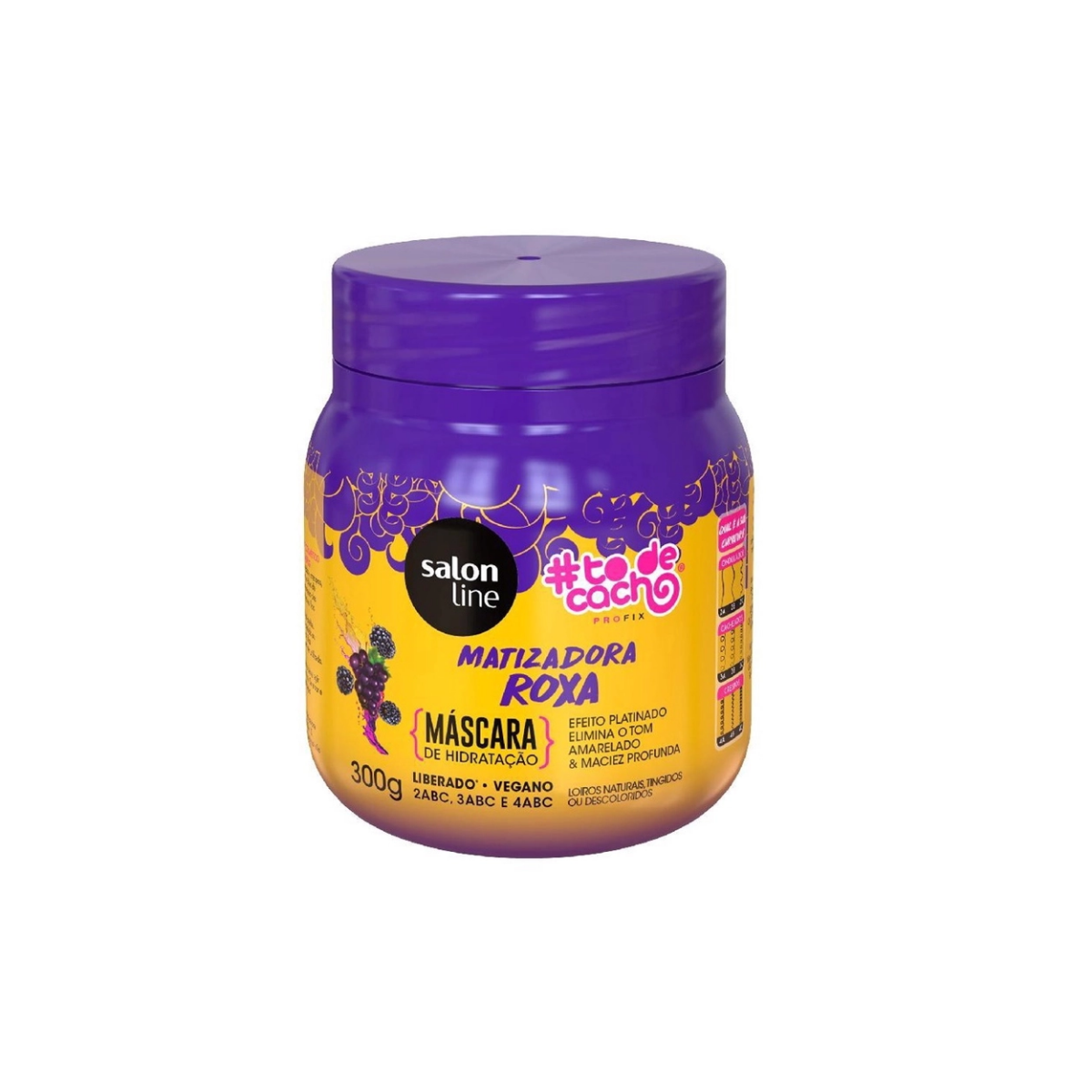 #todecacho Máscara Matizadora Roxa 300G