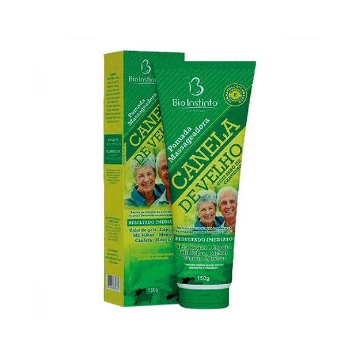 Pomada Canela De Velho  com Sebo de Carneiro Bio Instinto150G