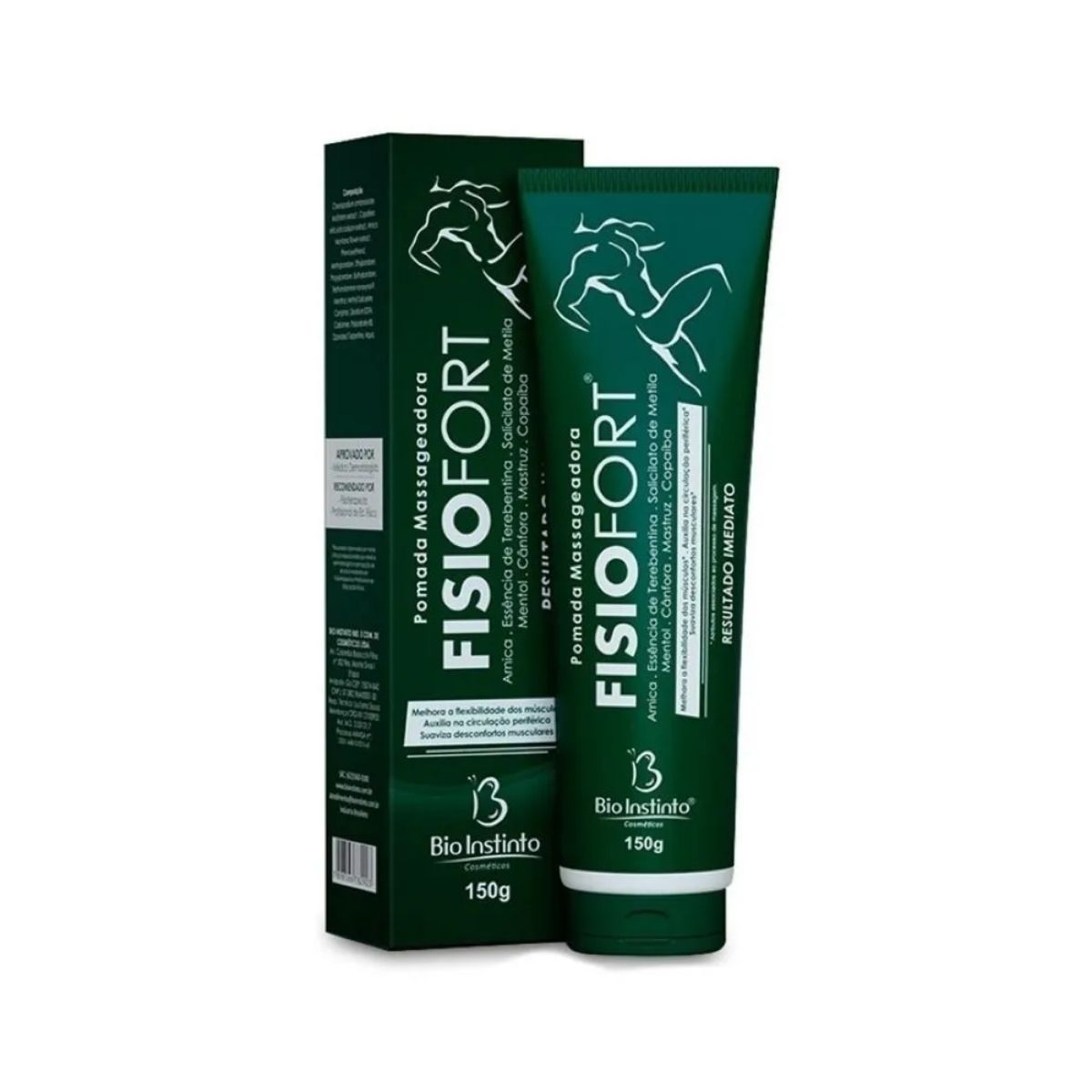 Pomada Desodorante Massageadora Fisiofort 150G