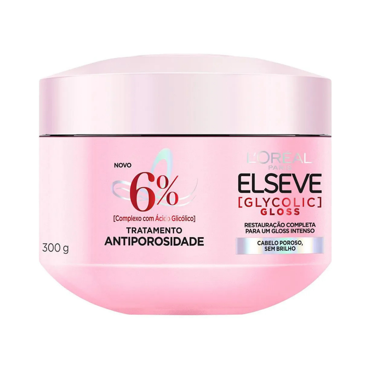 Creme De Tratamento Elseve Glycolic Gloss L'Oréal Paris 300g