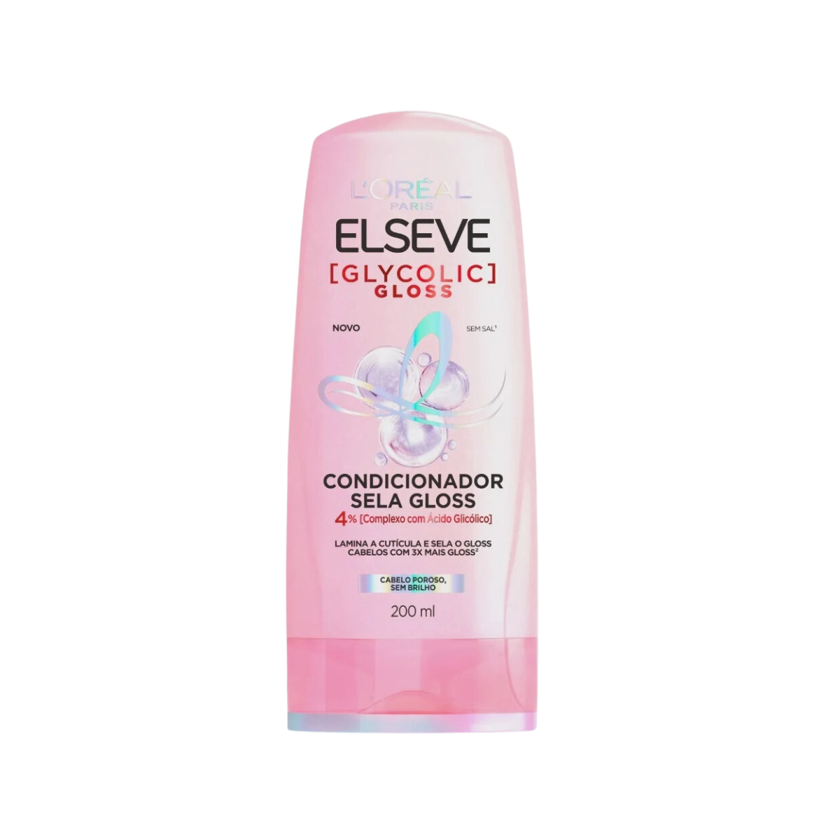 Condicionador Elseve Glycolic Gloss 200Ml