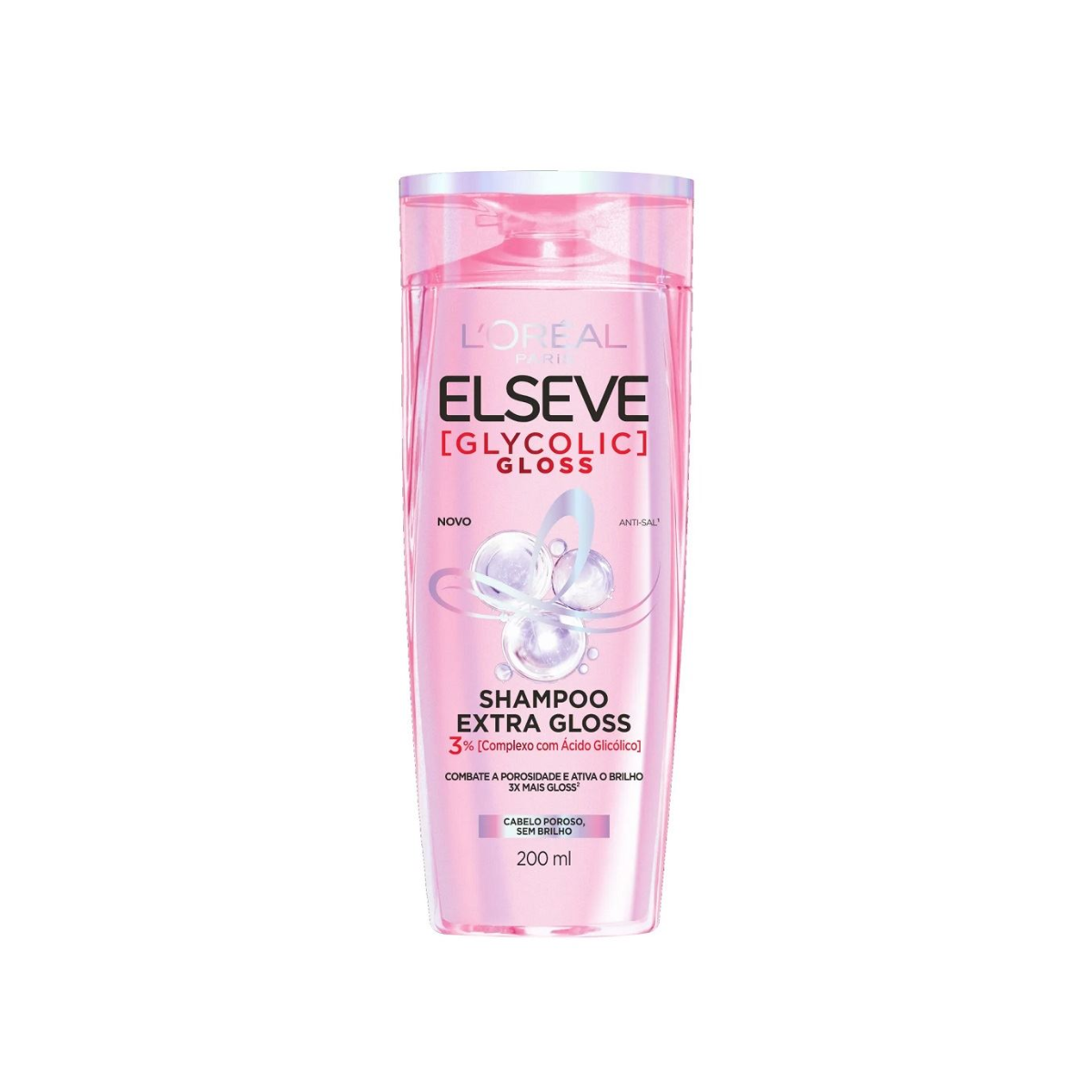 Shampoo Elseve Glycolic Gloss 200Ml