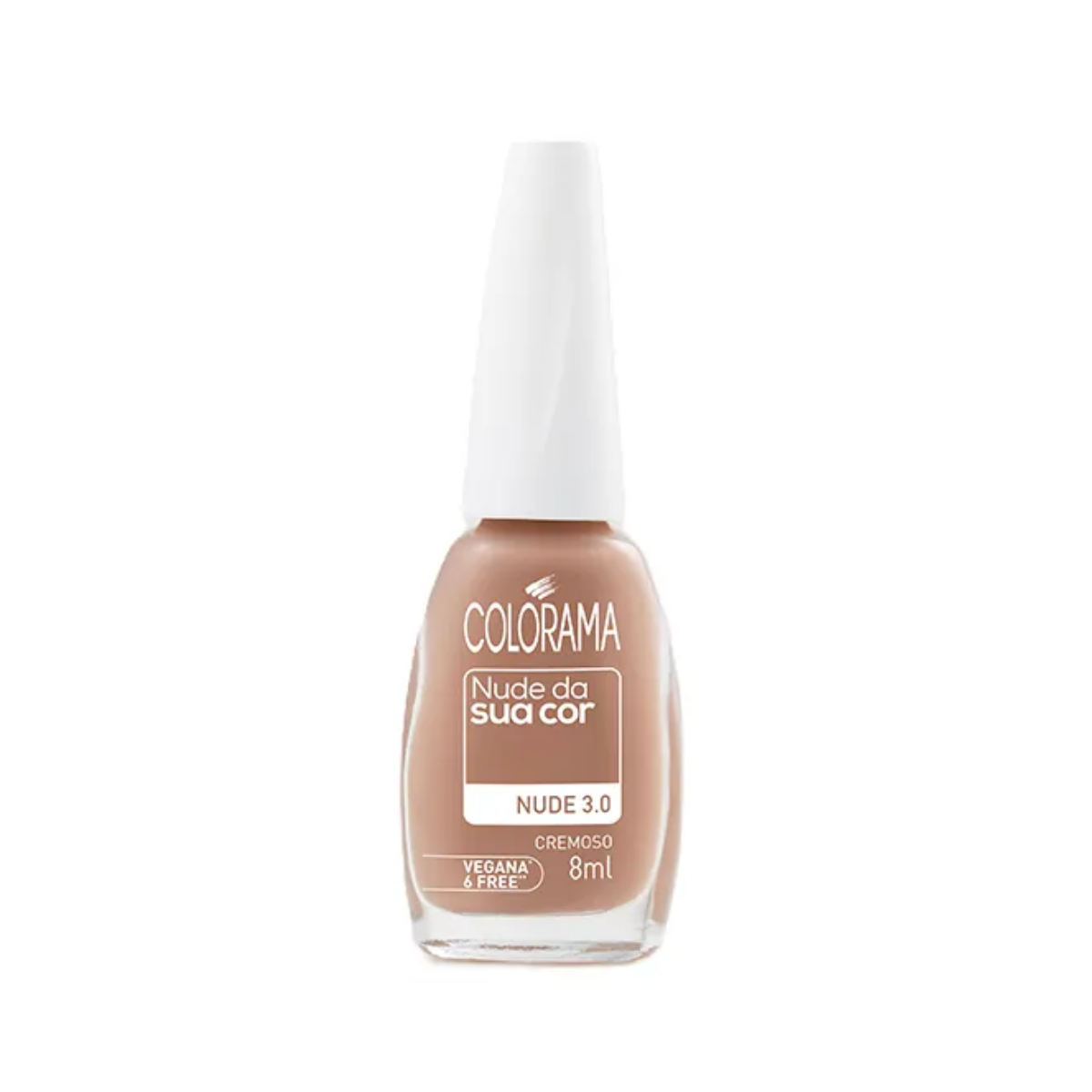 Esmalte Cremoso Nude da Sua Cor Nude 3.0 Colorama 8ml