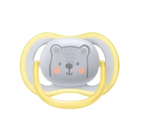 Chupeta Avent Ultra Air 6 a 18 meses, urso, sortido