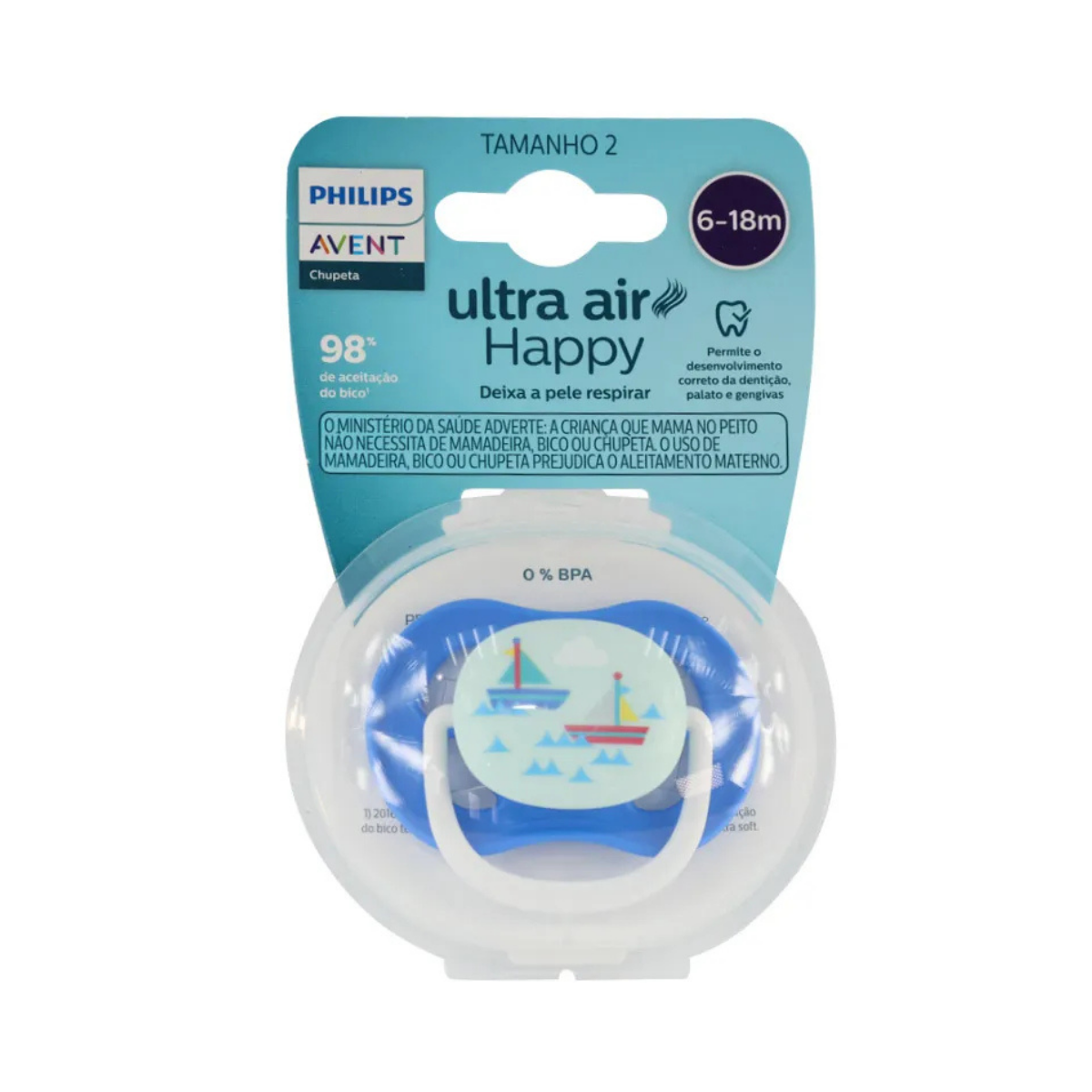 Chupeta Avent Ultra Air 6-18 Meses Philips