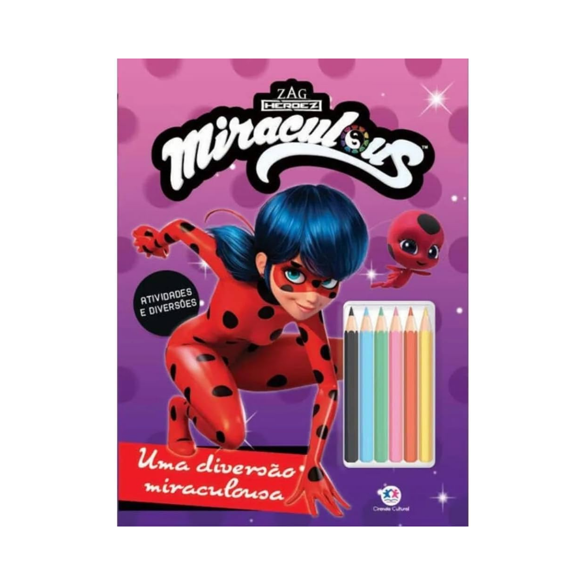 Livro Ladybug Uma Diversão Miraculousa Ciranda Cultural