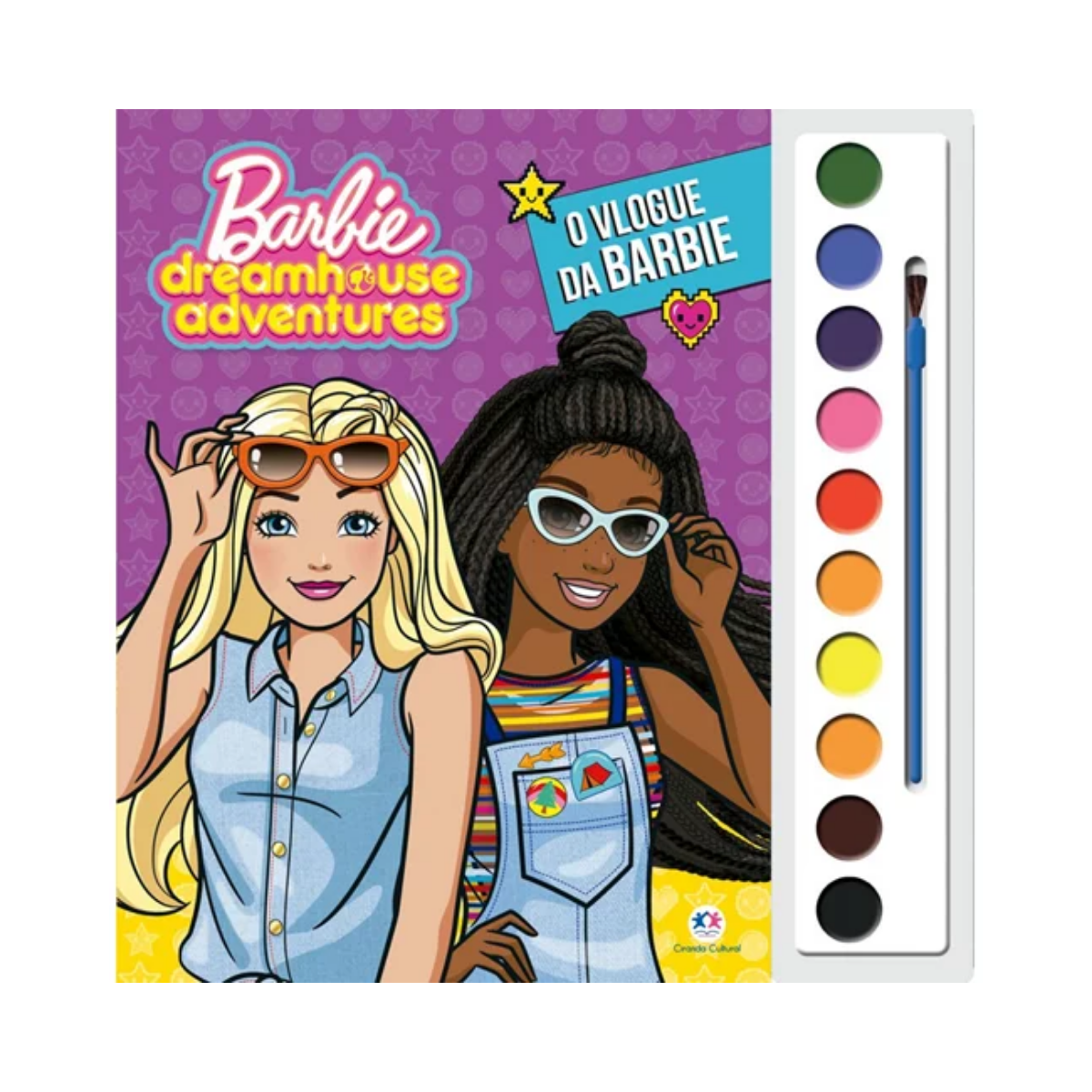 Livro Colorir Aquarela O Vlogue Da Barbie Ciranda Cultural