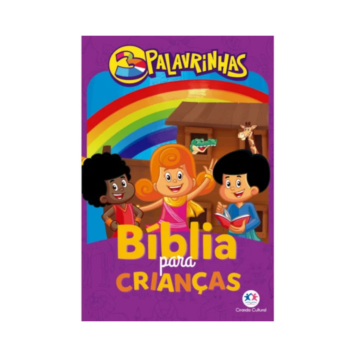 Livro Biblia 3 Palavrinhas Biblia Para Criancas Ciranda Cultural