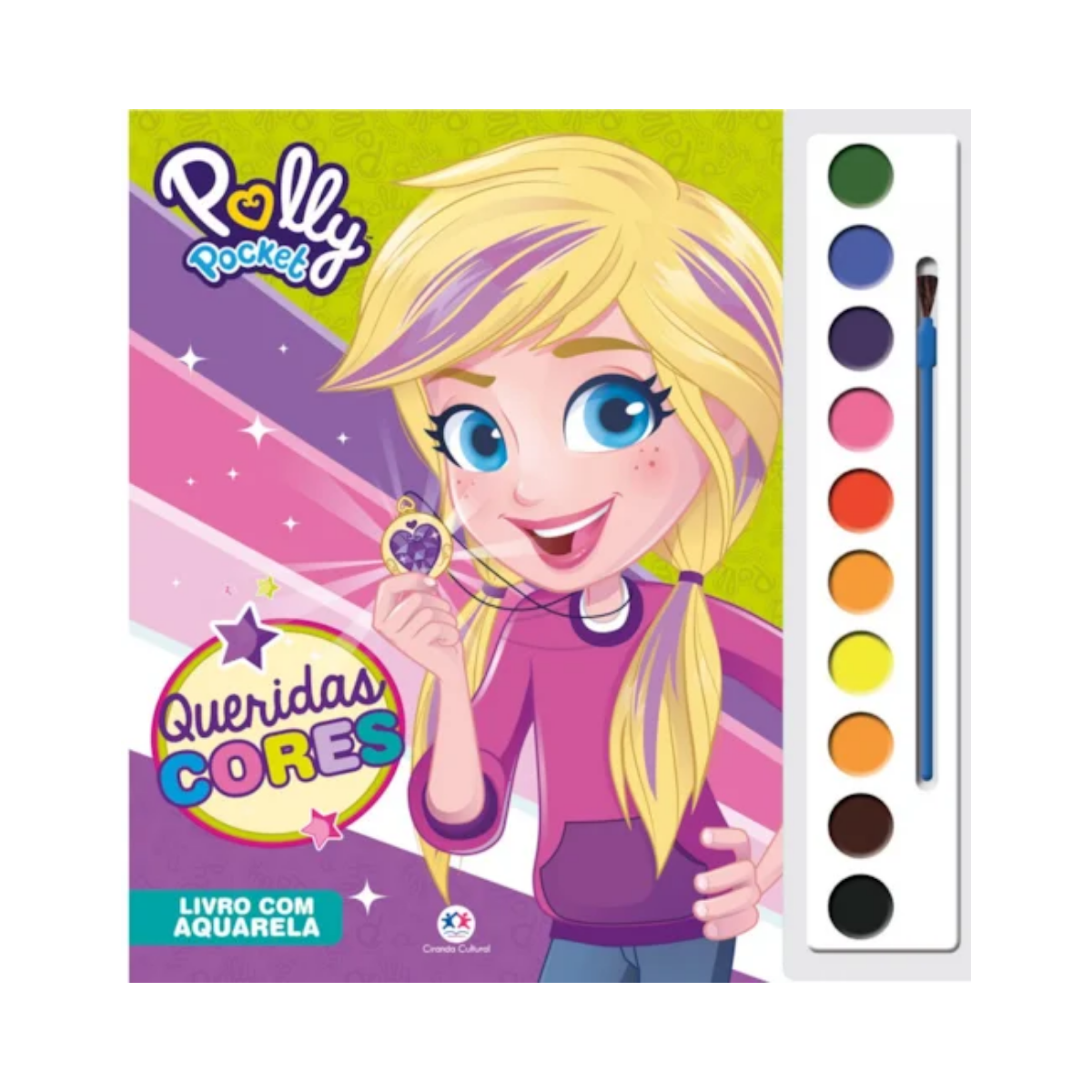 Livro Aquarela Polly Queridas Cores Ciranda Cultural