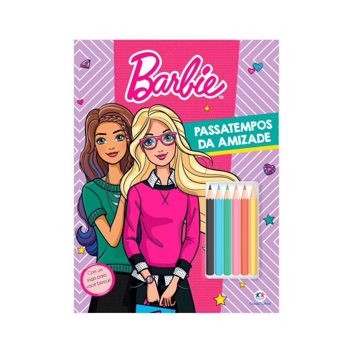 Livro Barbie Passatempos Da Amizade Ciranda Cultural