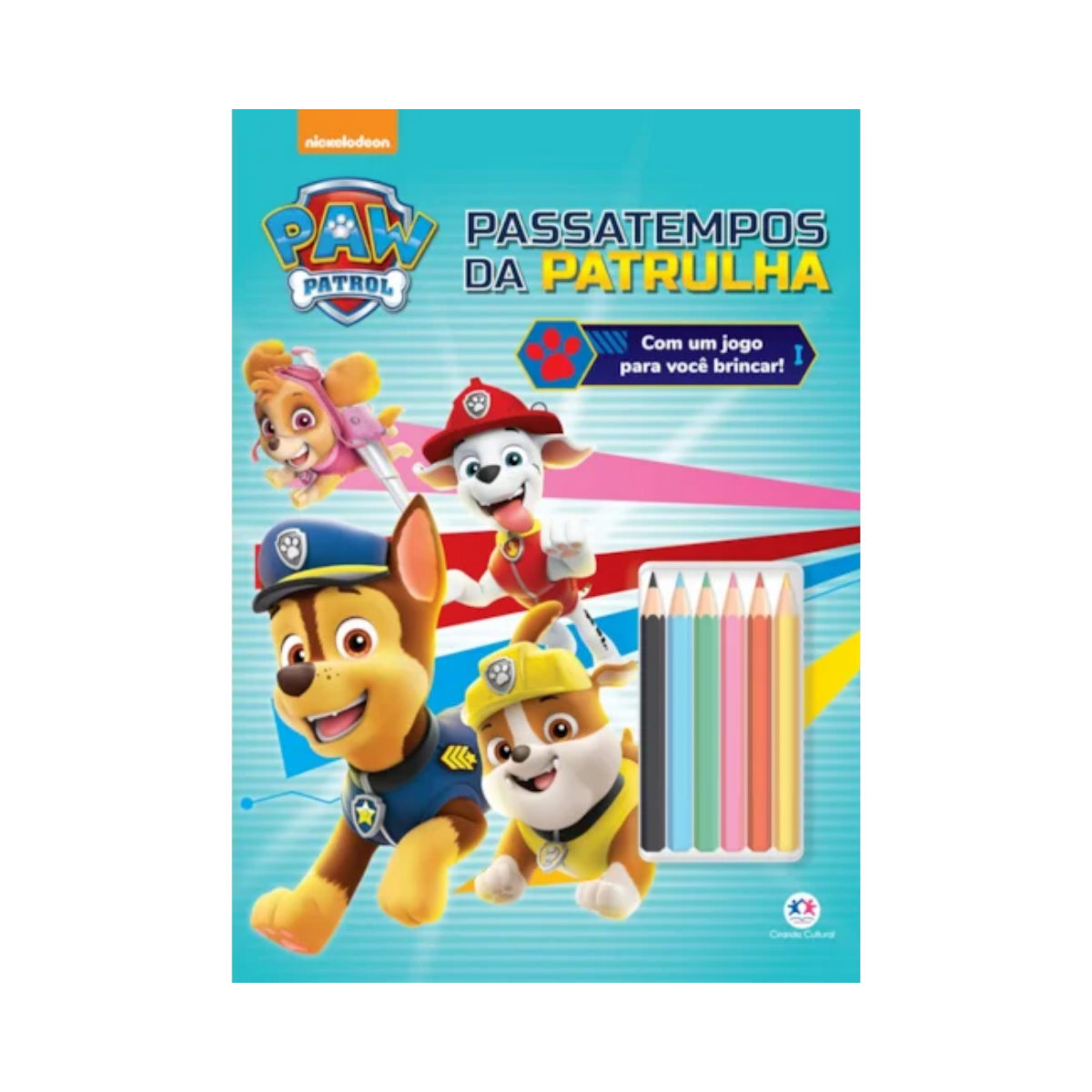 Livro Passatempos Da Patrulha Ciranda Cultural