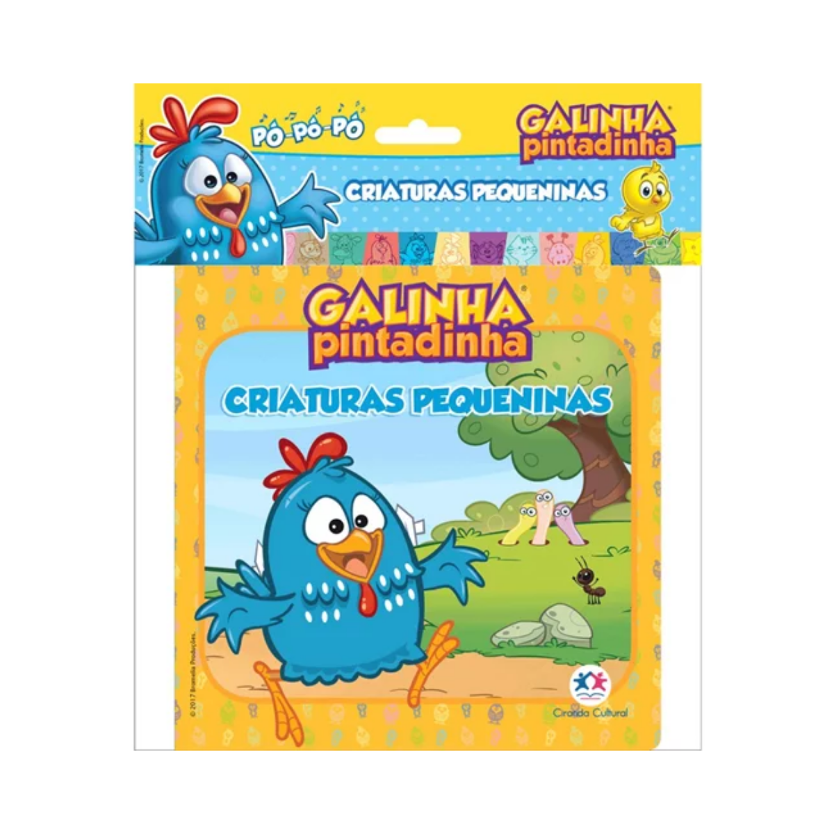 Livro Banho Galinha Pintadinha Criaturas Pequeninas Ciranda Cultural
