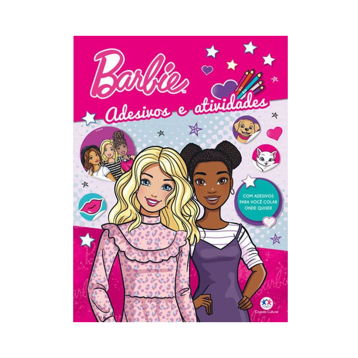 Livro Adesivos Barbie  Adesivos E Atividades Ciranda Cultural