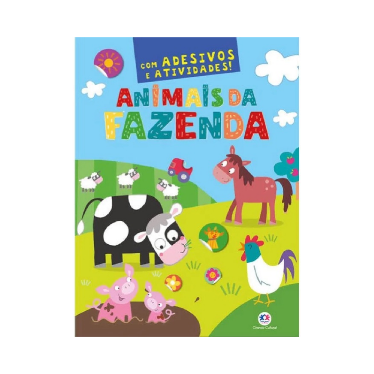 Livro Animais Da Fazenda Ciranda Cultural