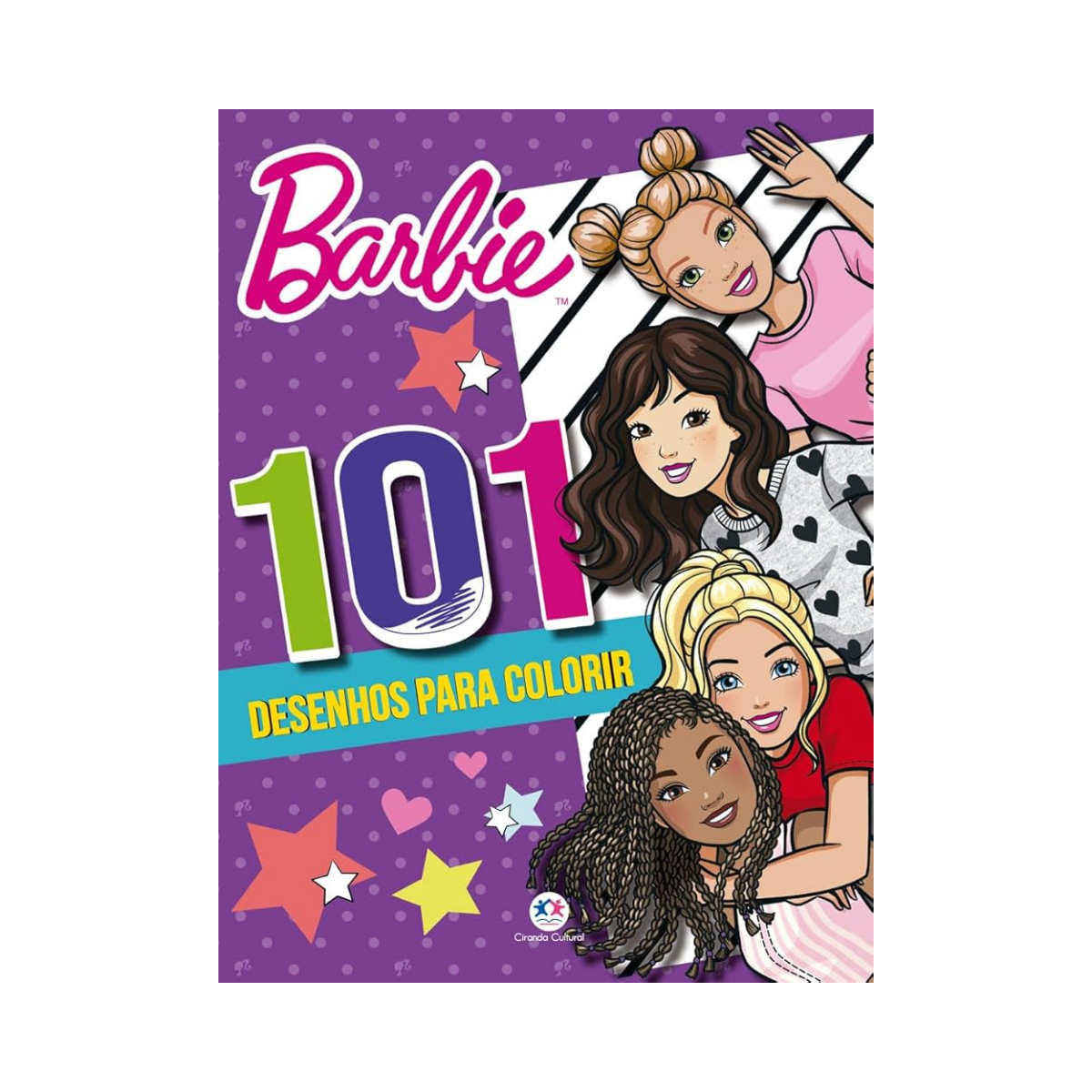 Livro 101 Desenhos Para Colorir Barbie Ciranda Cultural